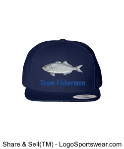 Team Fishermen Hat Design Zoom